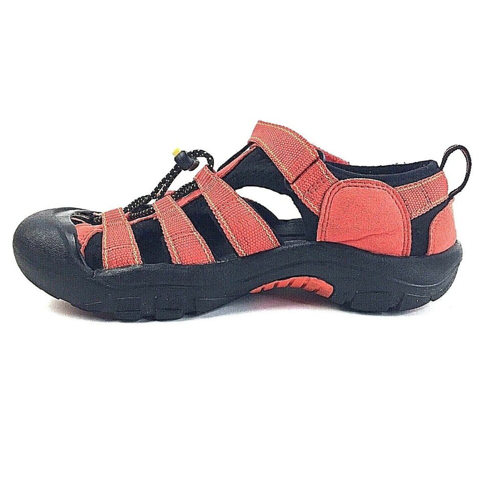 Keen Womens Water Hiking Sandals Orange Closed Back sz 5 Waterproof